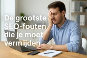 De grootste SEO fouten die je moet vermijden