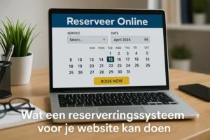 Wat een reserveringssysteem voor je website kan doen
