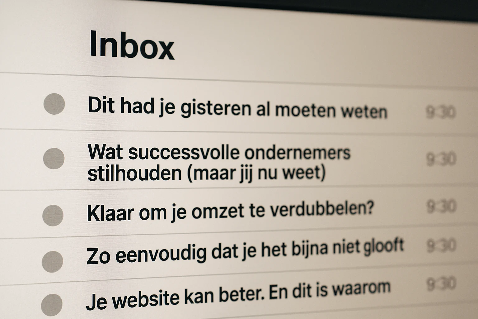 5 onweerstaanbare onderwerpregels die echt worden geopend